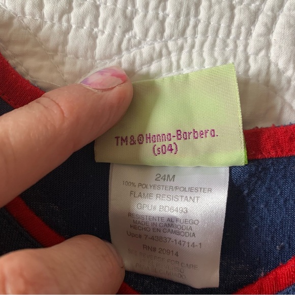 Vintage Scooby Doo Pajamas 24 Months - Picture 4 of 9